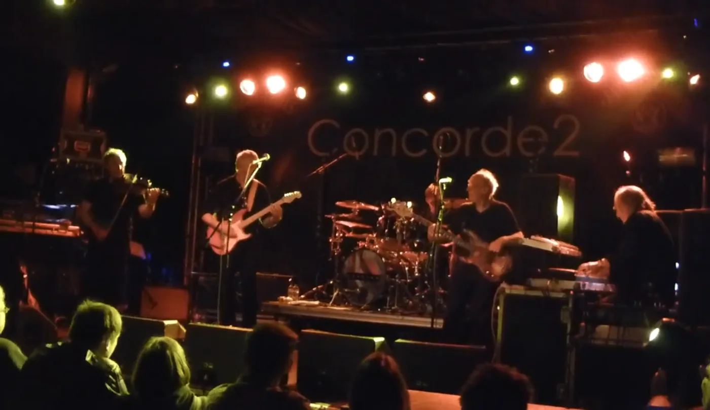 Caravan performing at Concorde 2 in Brighton in 2014