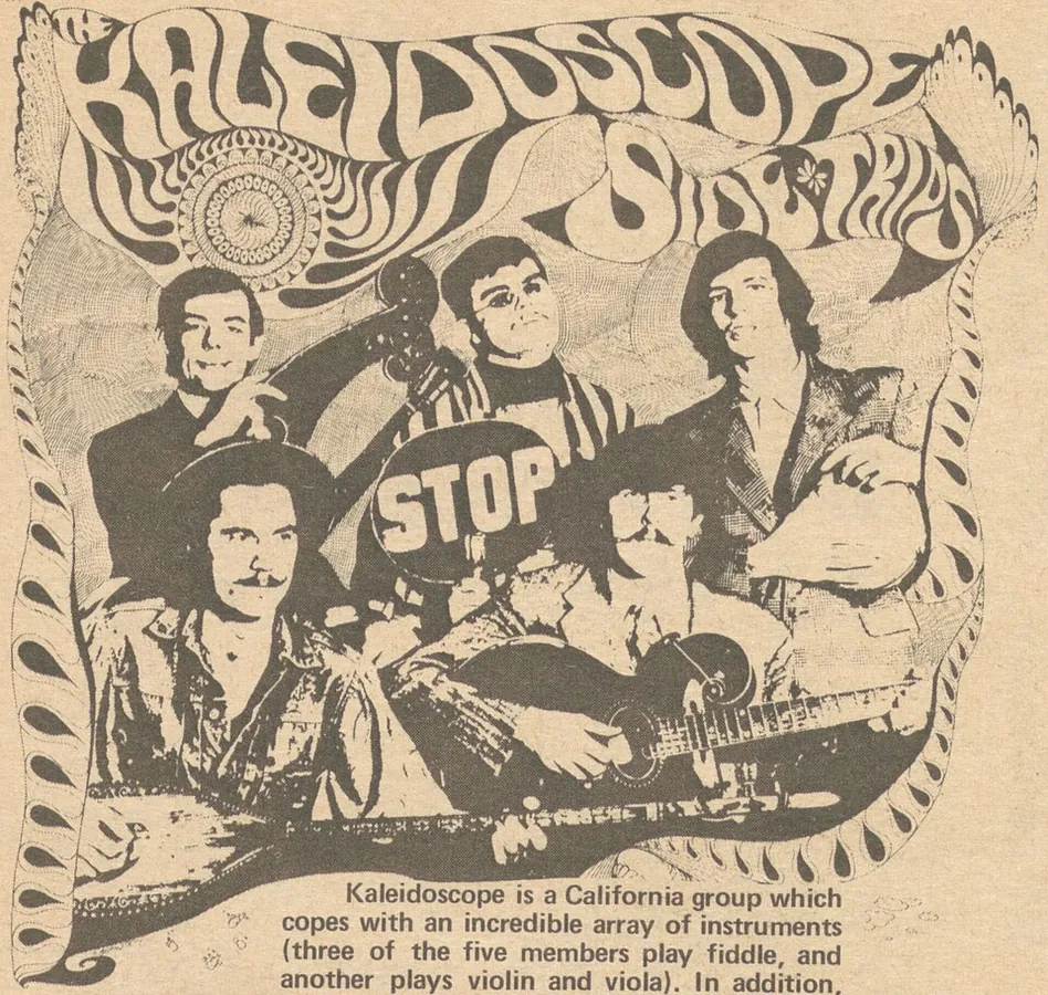 Kaleidoscope in 1968.