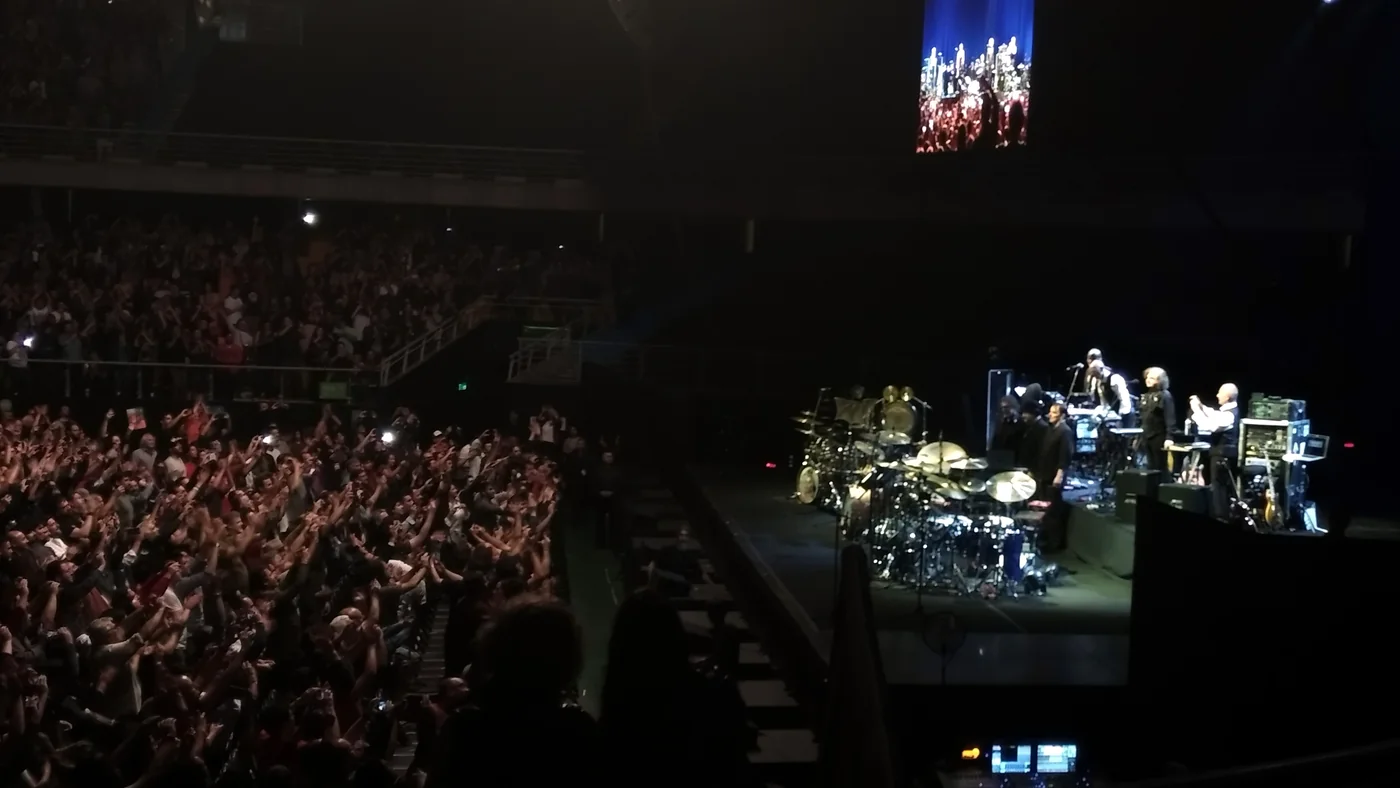 King Crimson performing live in 2019