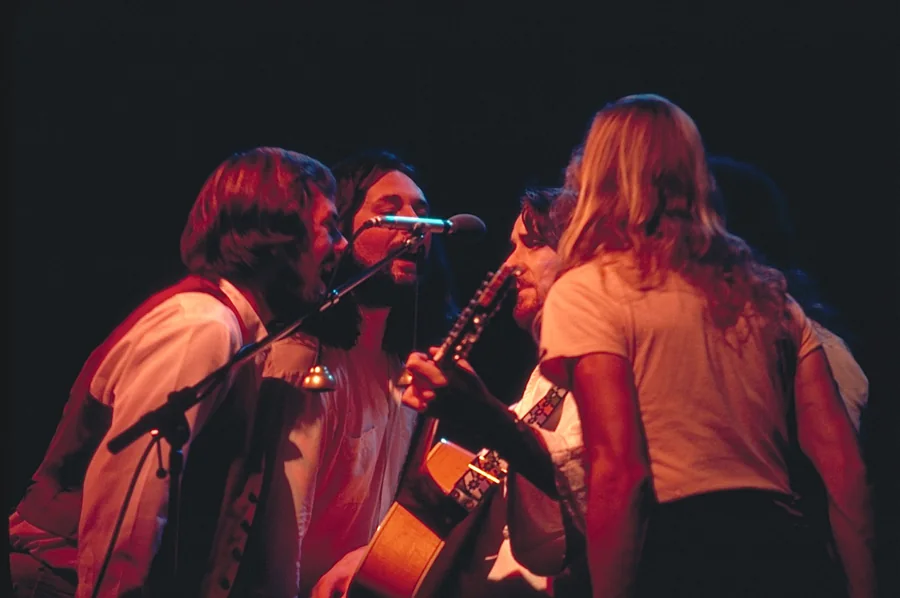 Supertramp performing at the Olympiahalle in Munich in 1980