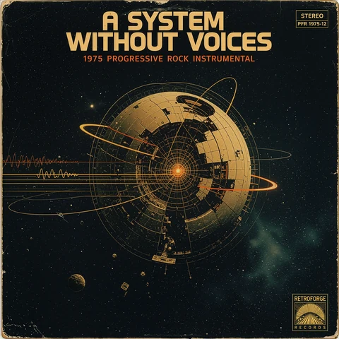 Album cover for A System Without Voices by RetroForge Records