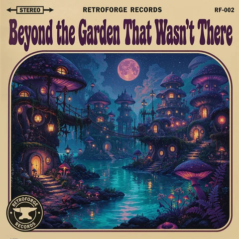Album cover for Beyond the Garden That Wasn't There by RetroForge Records