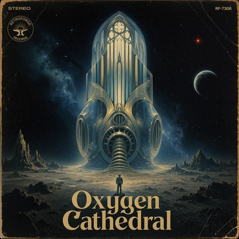 Album cover for Oxygen Cathedral by RetroForge Records