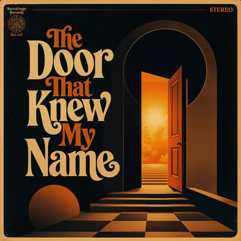 Album cover for The Door That Knew My Name by RetroForge Records
