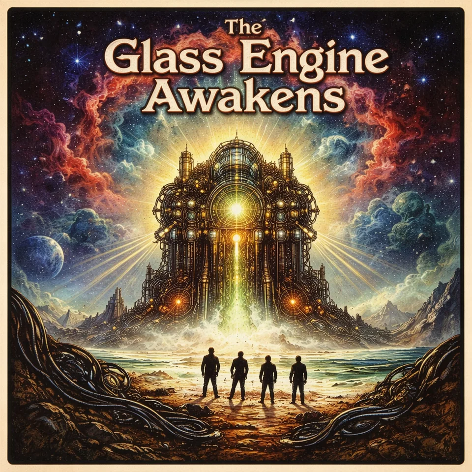The Glass Engine Awakens album artwork