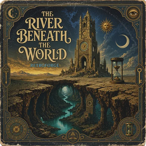 Album cover for The River Beneath the World by RetroForge Records