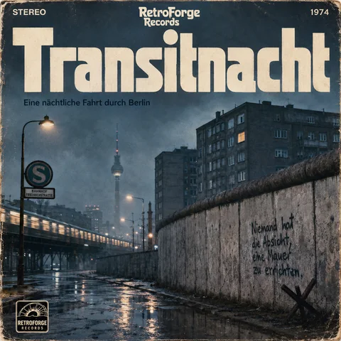 Album cover for Transitnacht / Westlicht by RetroForge Records