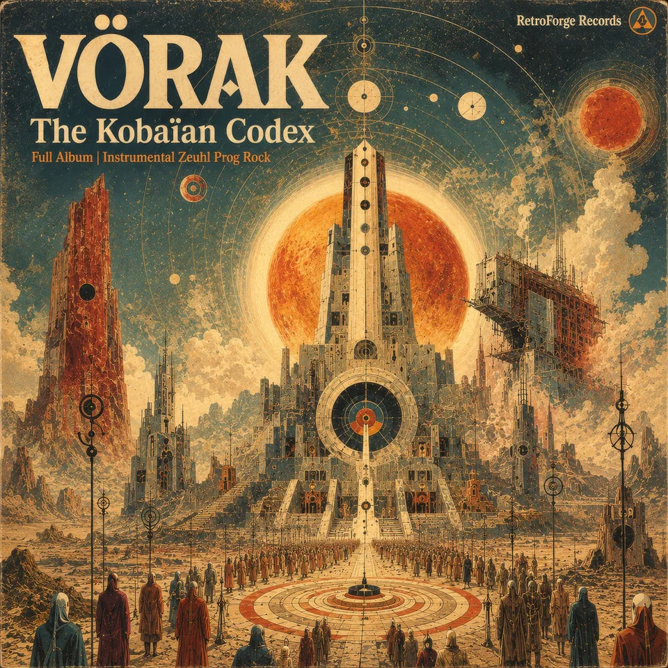 VÖRAK — The Kobaïan Codex album artwork