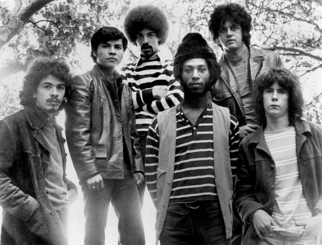 Santana in a 1969 Columbia Records publicity photograph