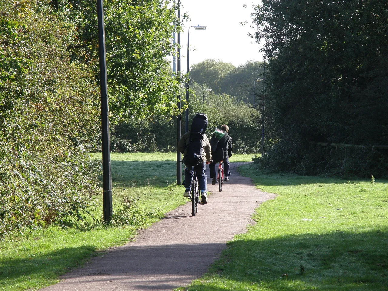 A later view across Coldham's Common in Cambridge