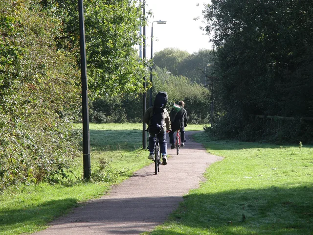 A later view across Coldham's Common in Cambridge