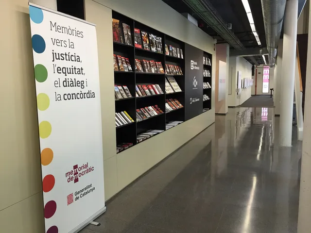 A Memorial Democràtic exhibition space