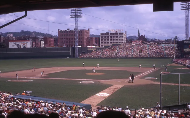 Crosley Field in Cincinnati in 1969