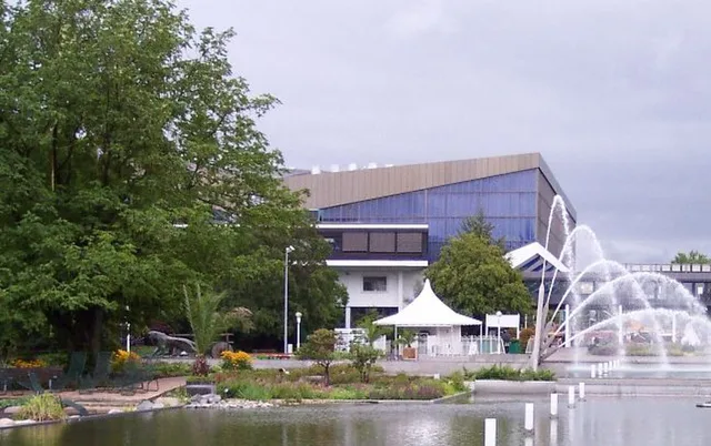 Exterior of the Grugahalle in Essen