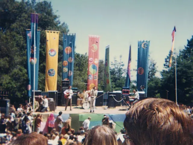 The Doors performing at Fantasy Fair on Mount Tamalpais in June 1967