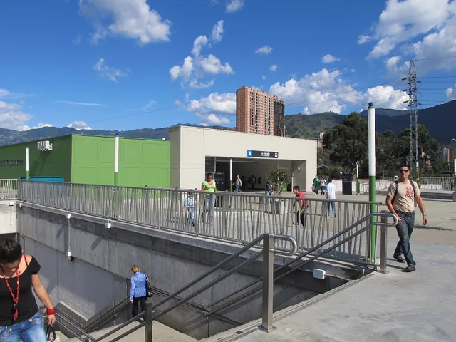 La Estrella station near Medellín