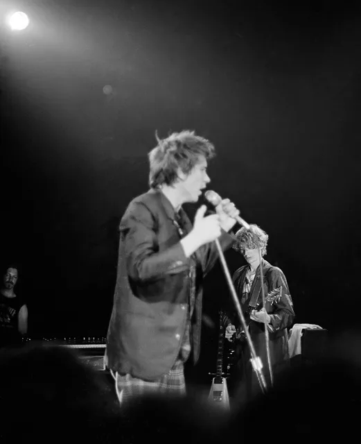 John Lydon and Keith Levene of Public Image Ltd in 1980