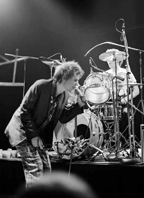 John Lydon performing with Public Image Ltd in 1980