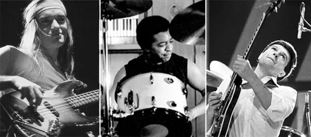 Jaco Pastorius, Tony Williams and John McLaughlin as Trio of Doom
