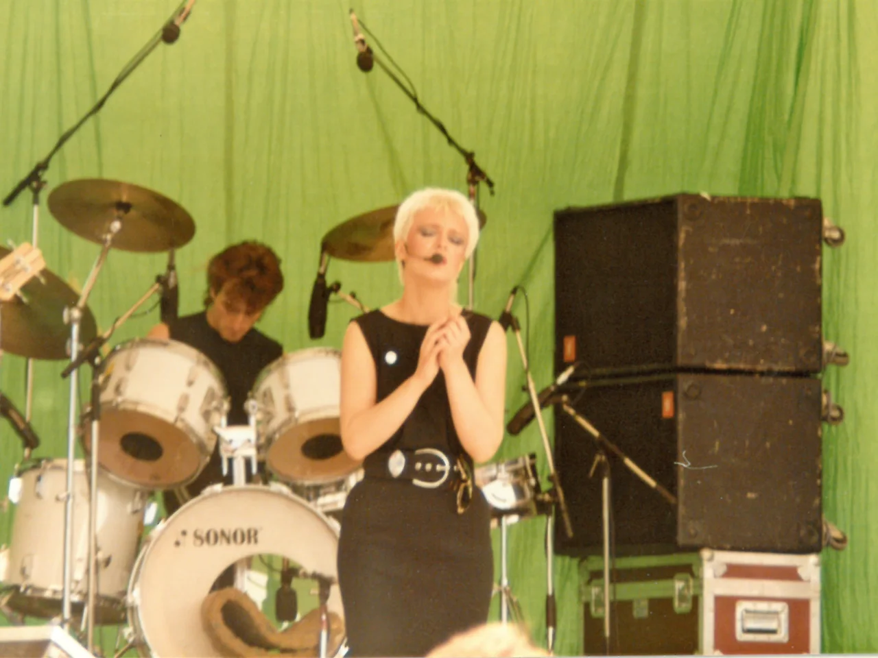 Annabel Lamb at Kalvøya Festival in 1984