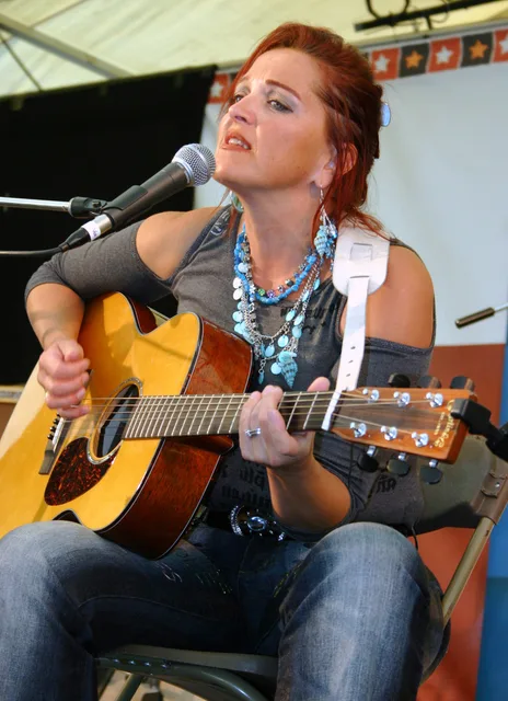 Kristin Berglund at a later festival performance