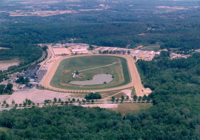 Laurel Racetrack in a later photograph