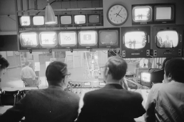 WETA's studio in 1969