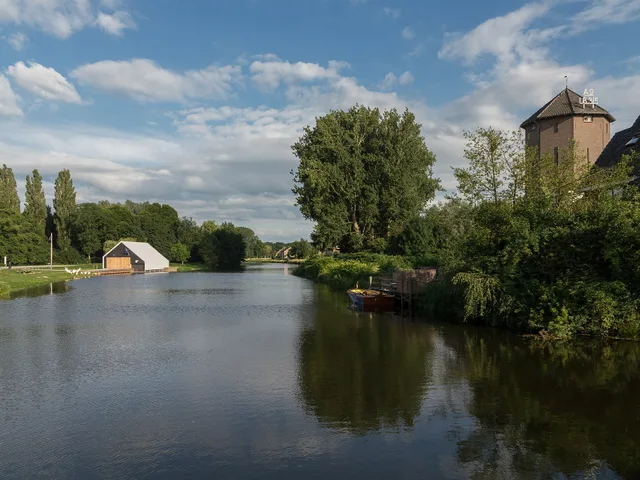 The River Berkel at Lochem in a later photograph