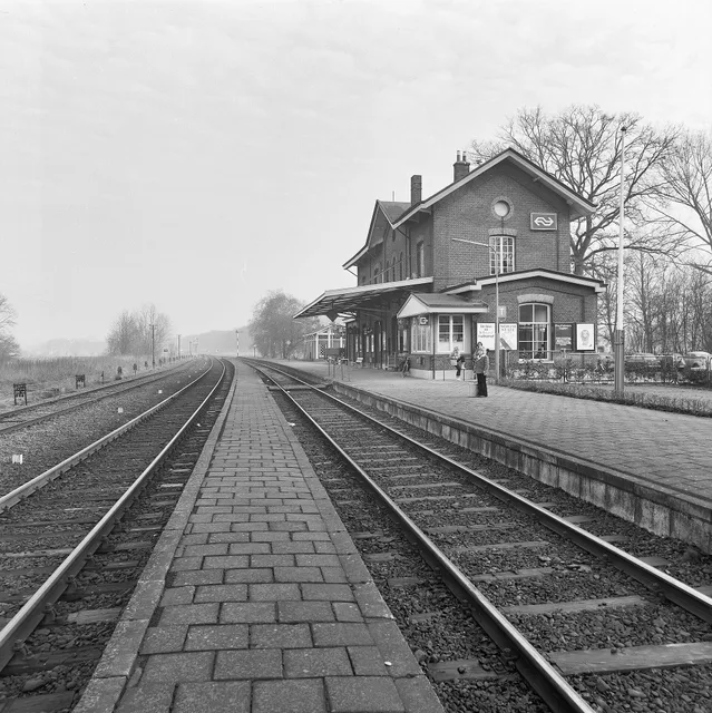 Lochem railway station in a heritage-register photograph