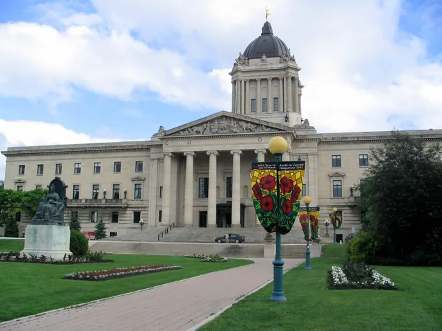 Manitoba Legislative Building in Winnipeg
