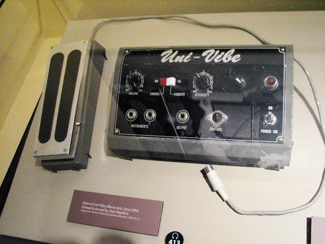 A 1968 Shin-ei Uni-Vibe associated with Jimi Hendrix
