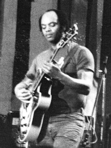 Guitarist Eric Gale performing at Montreux in 1976