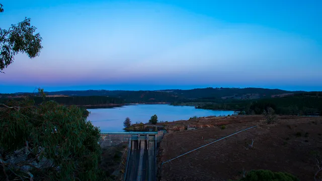 A later landscape view near Myponga Dam