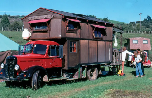 A scene at Nambassa in 1981
