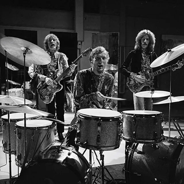Cream performing for Dutch television in 1968