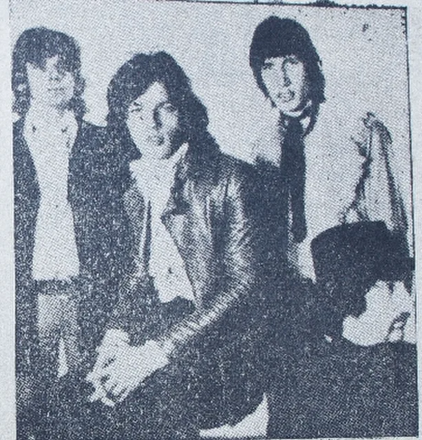 Pink Floyd pictured in an Indonesian music magazine in 1969