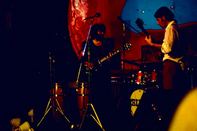 The Grateful Dead performing at Chicago's Kinetic Playground