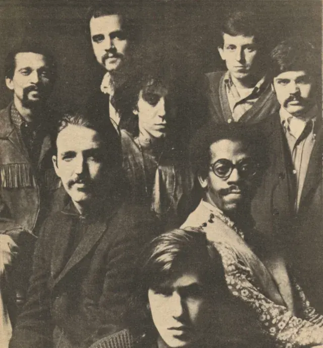 The Paul Butterfield Blues Band in a publicity photograph from around 1967