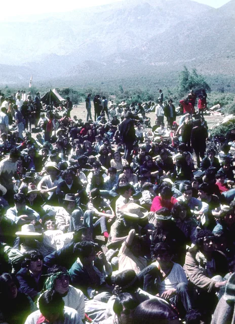 An archival image of Piedra Roja