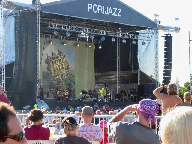 A Pori Jazz stage in 2006