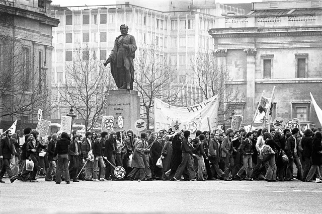 Rock Against Racism gathering in 1978