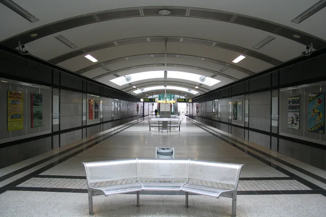 Dortmund transit at the Westfalenhallen