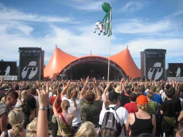Roskilde Festival site in 2006