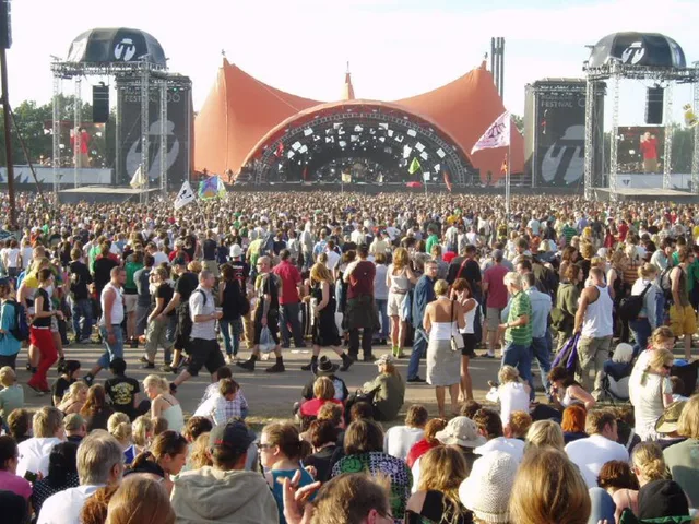 Roskilde Festival’s Orange Stage in 2006