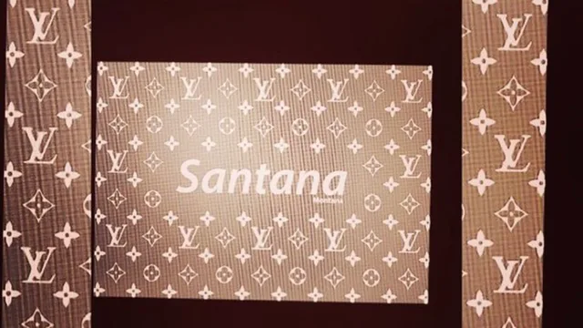 Santana in a studio photograph