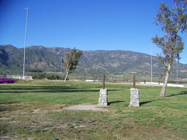 Landscape in Glen Helen Regional Park, California