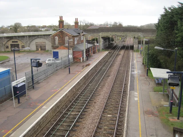 Weeley railway station in Essex