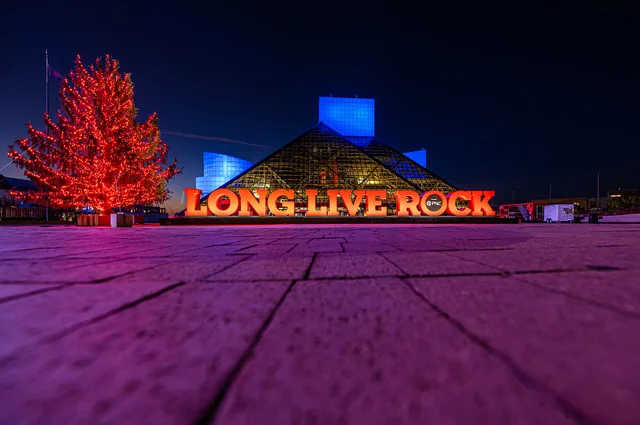 The Rock and Roll Hall of Fame in Cleveland