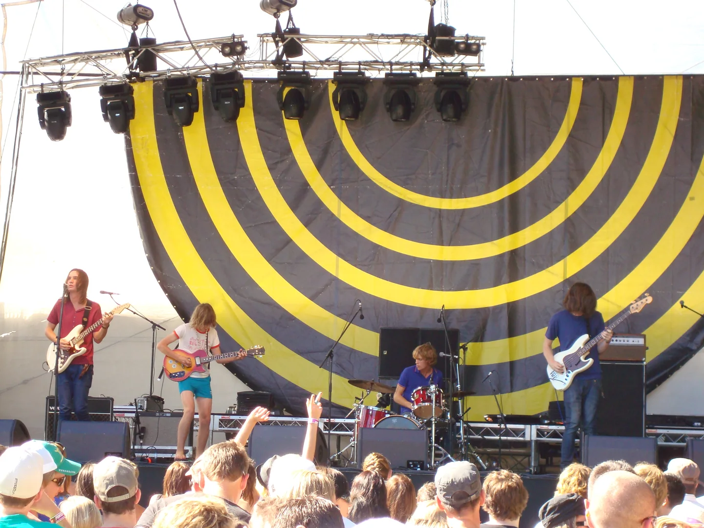 Tame Impala at V Festival, Perth, 2009