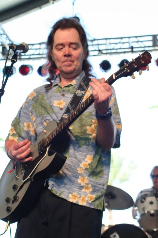 Roky Erickson performing at the Coachella Valley Music and Arts Festival in 2007